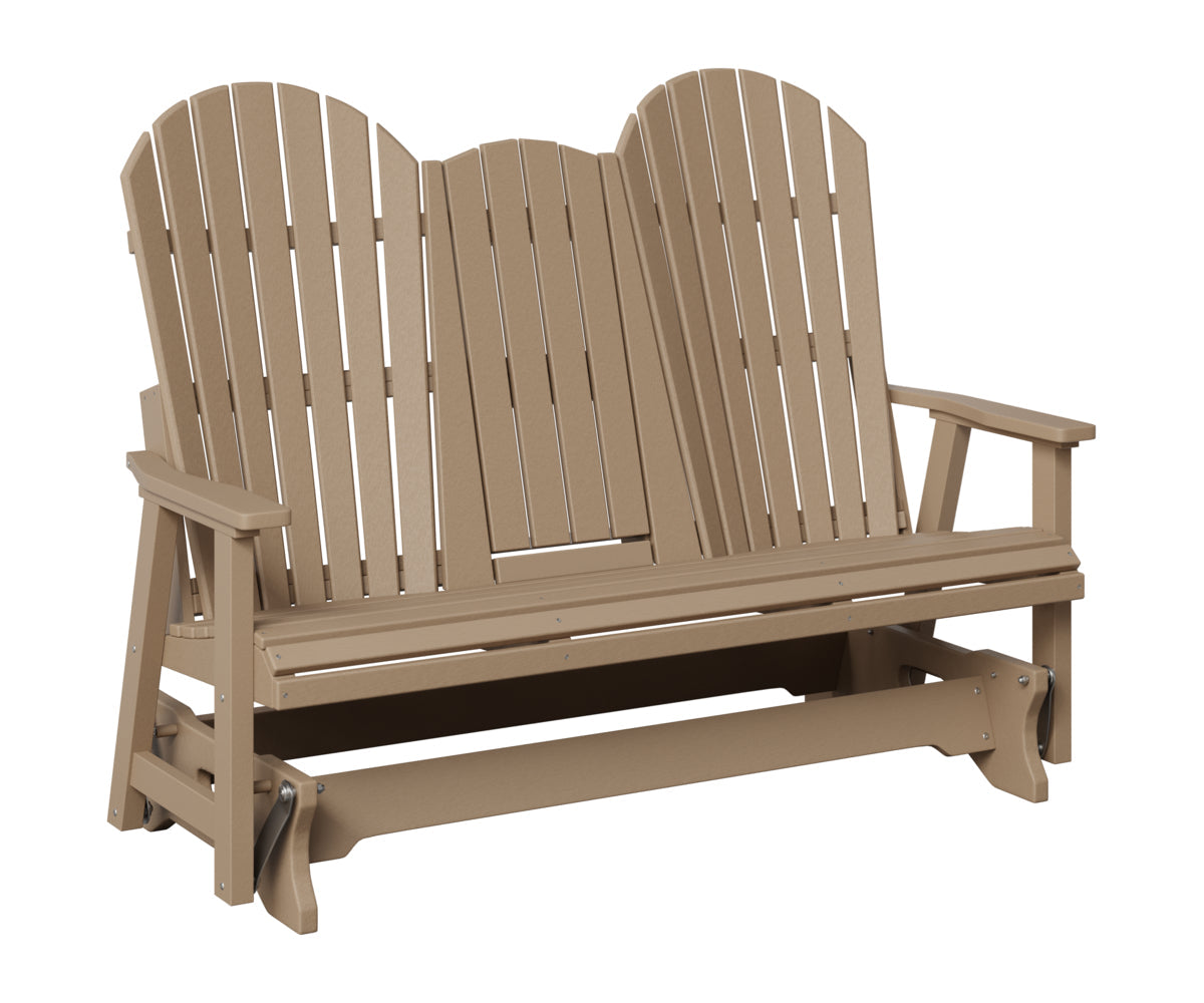 Berlin Gardens Comfo-Back Three Seat Glider w/Console