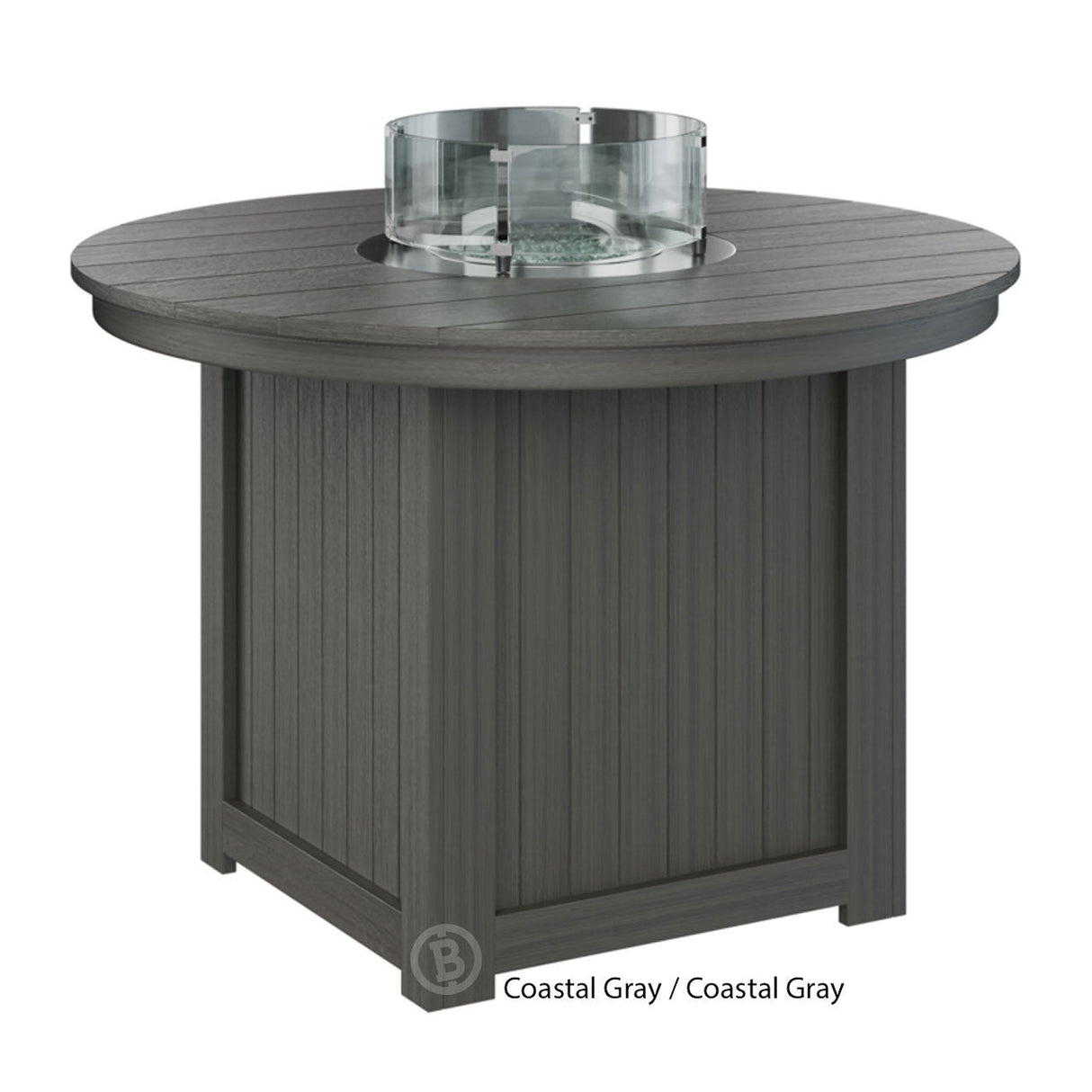 Berlin Gardens Donoma Standard Top 44" Round Fire Table Dining