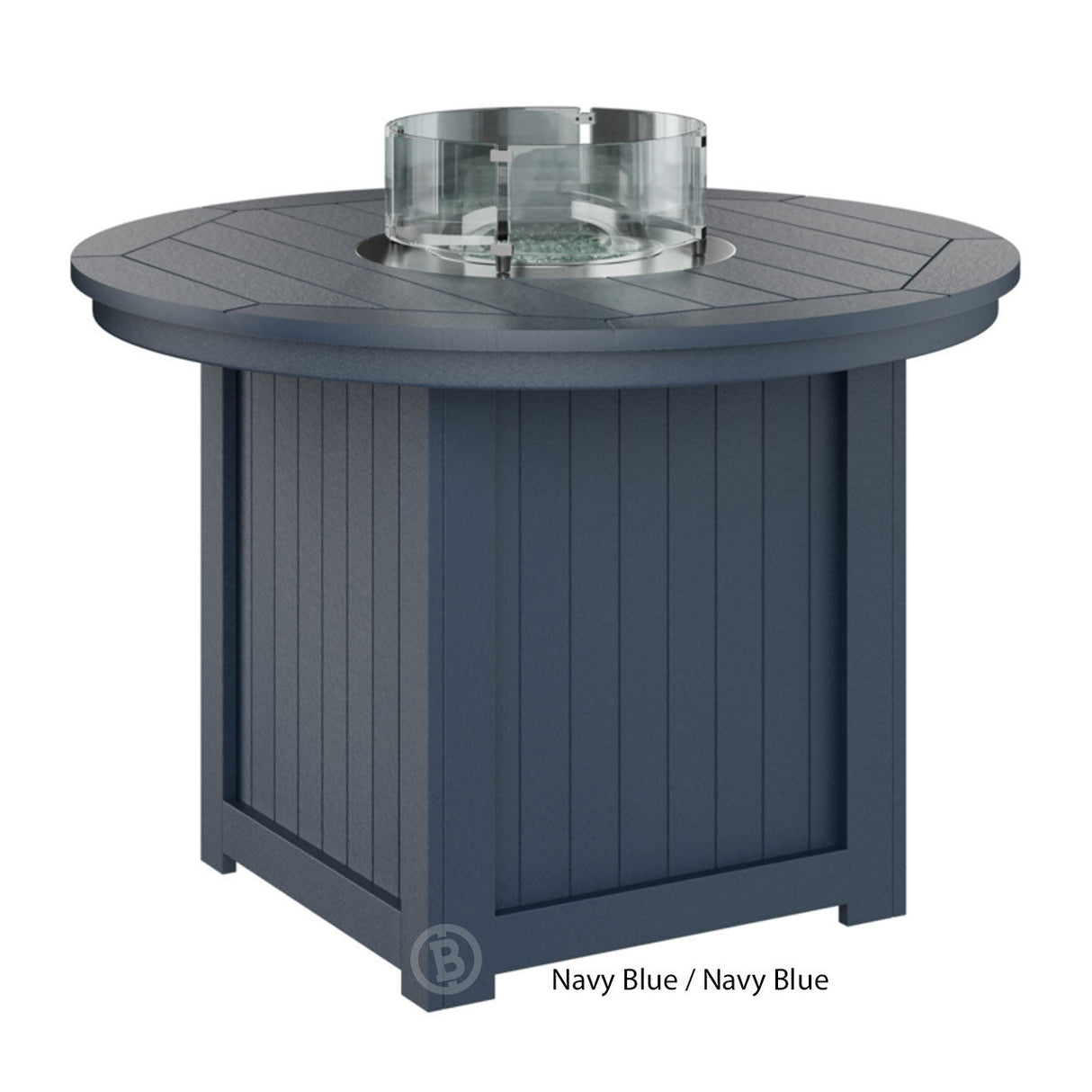 Berlin Gardens Donoma Standard Top 44" Round Fire Table Dining
