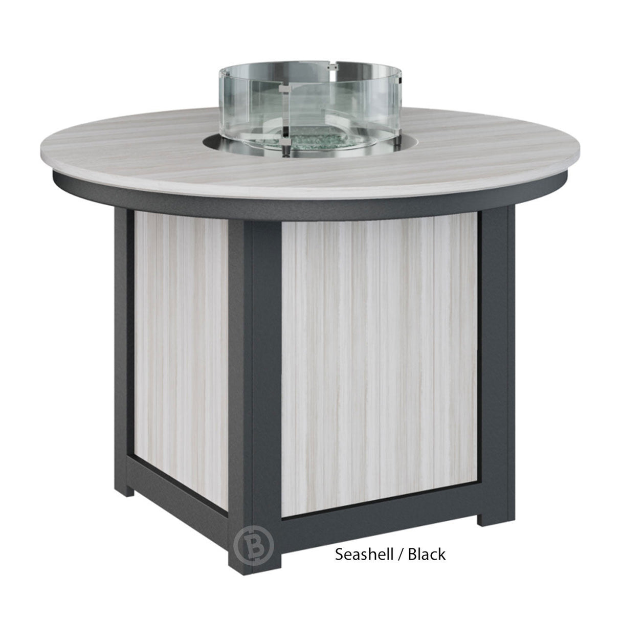 Berlin Gardens Donoma Standard Top 44" Round Fire Table Dining