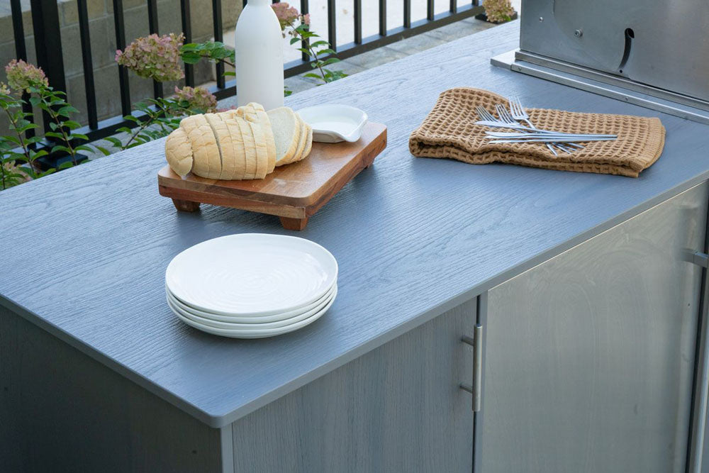 Berlin Gardens Agora 104" Outdoor Kitchen for Blaze Grill