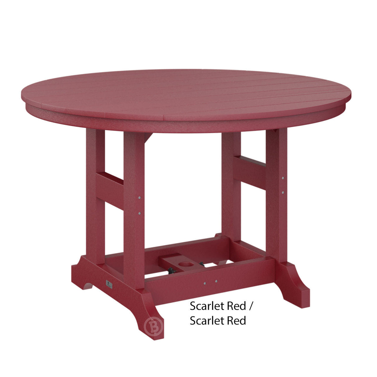 Berlin Gardens Garden Classic Standard Top 48" Round Dining Table