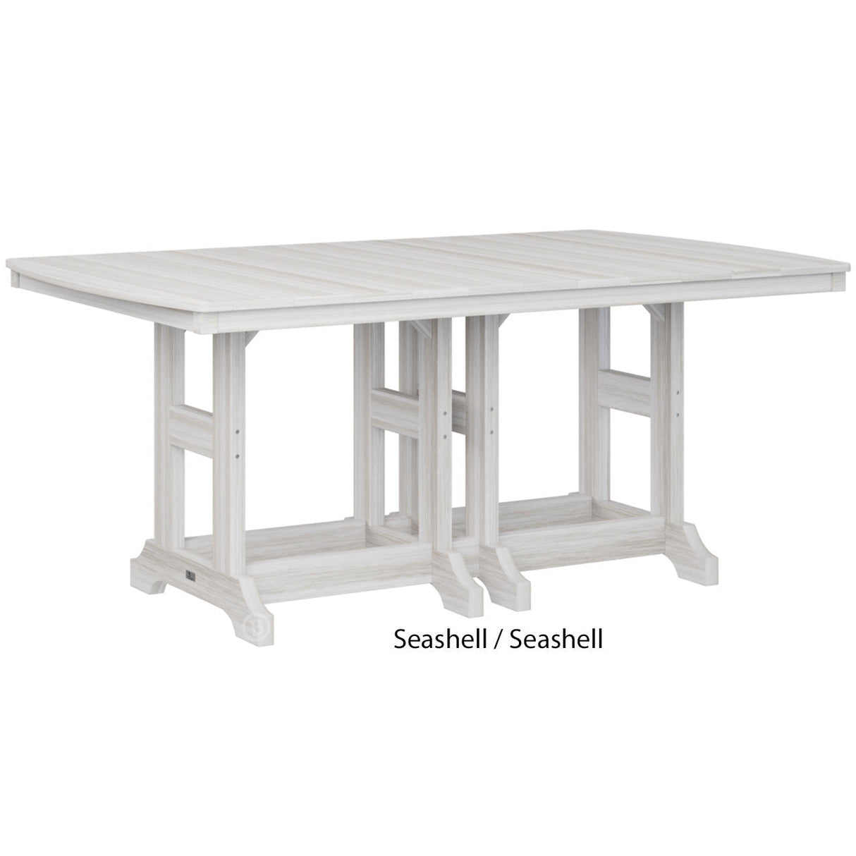 Berlin Gardens Garden Classic Standard Top 44" x 72" Rectangular Bar Table