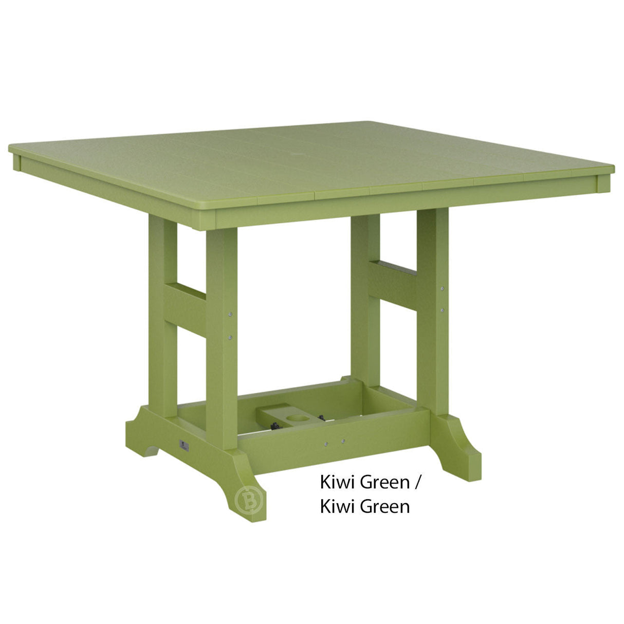 Berlin Gardens Garden Classic Standard Top 44" Square Bar Table