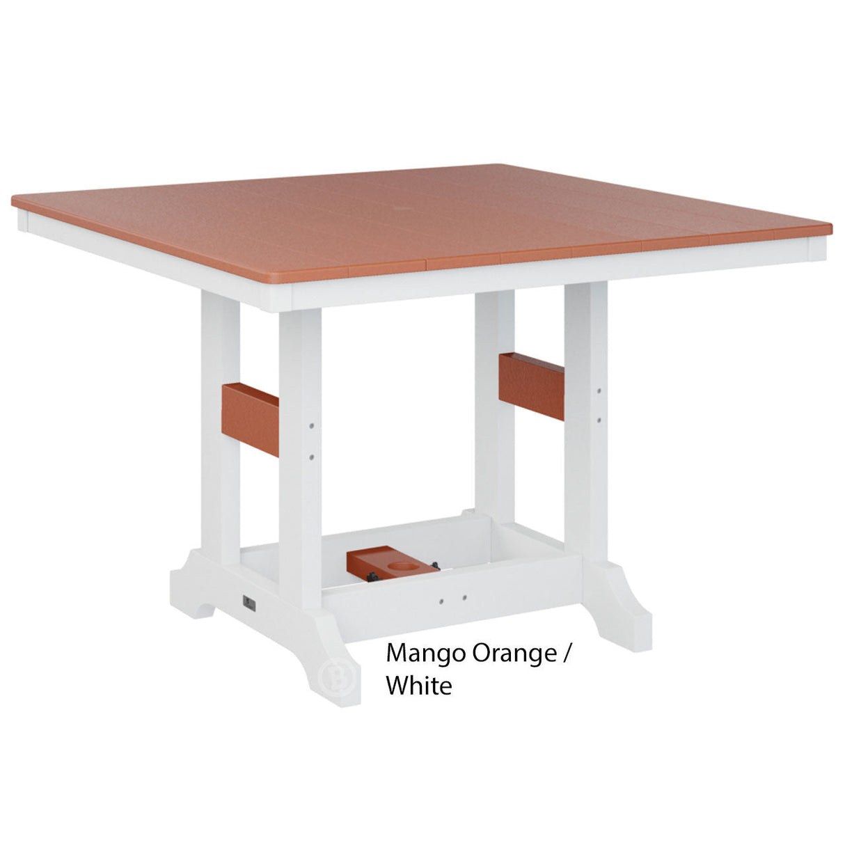 Berlin Gardens Garden Classic Standard Top 44" Square Bar Table