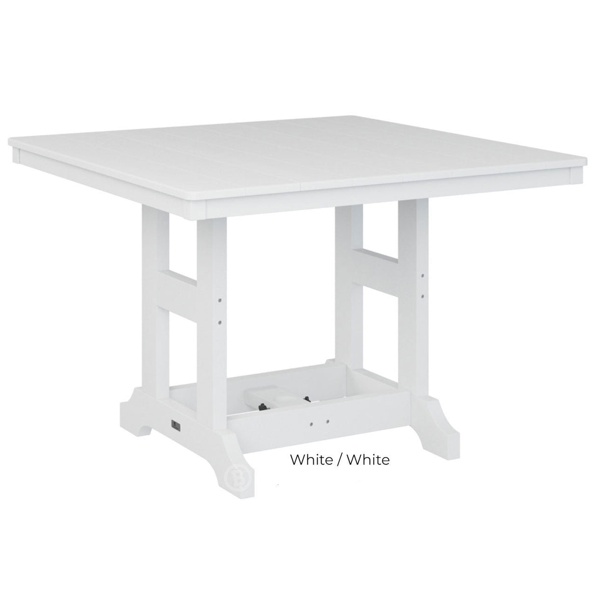 Berlin Gardens Garden Classic Standard Top 44" Square Bar Table
