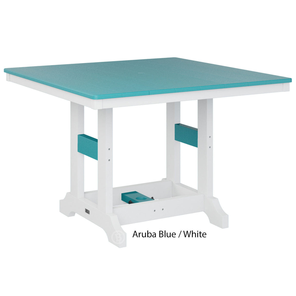 Berlin Gardens Garden Classic Standard Top 44" Square Counter Table