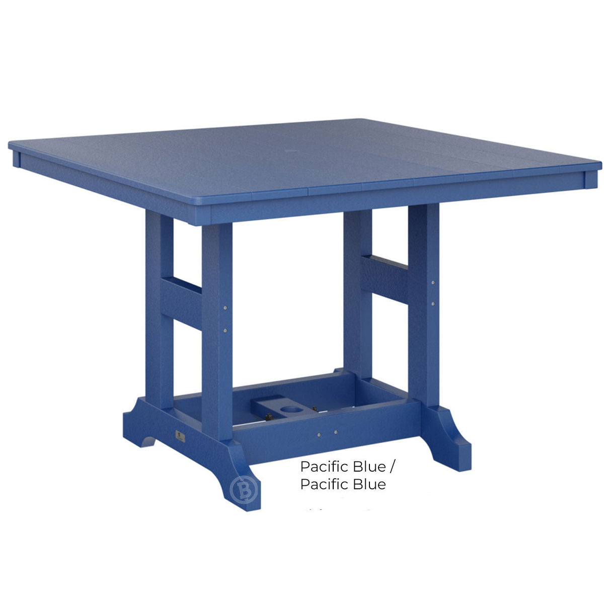 Berlin Gardens Garden Classic Standard Top 44" Square Dining Table