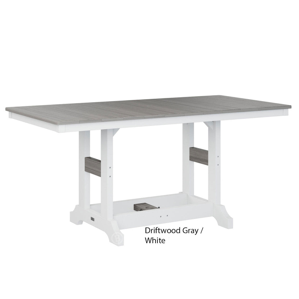 Berlin Gardens Garden Classic Standard Top 33" x 66" Rectangular Counter Table