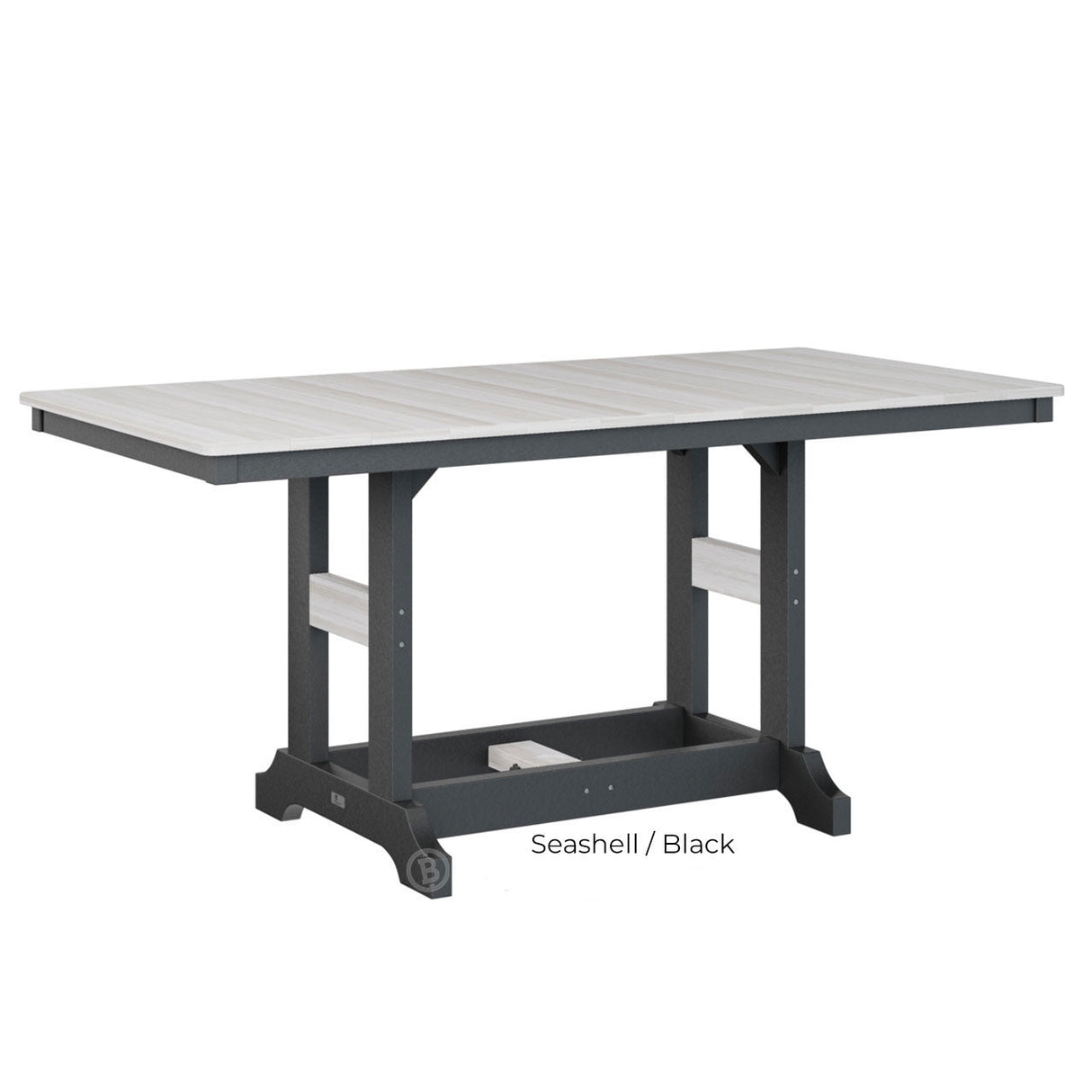 Berlin Gardens Garden Classic Standard Top 33" x 66" Rectangular Counter Table