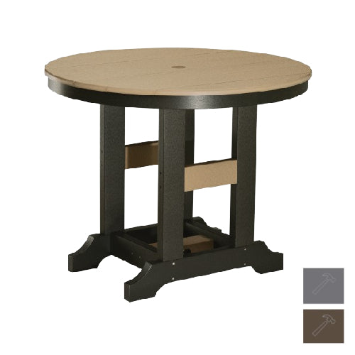Berlin Gardens Garden Classic 38" Round Counter Table with Hammered Top