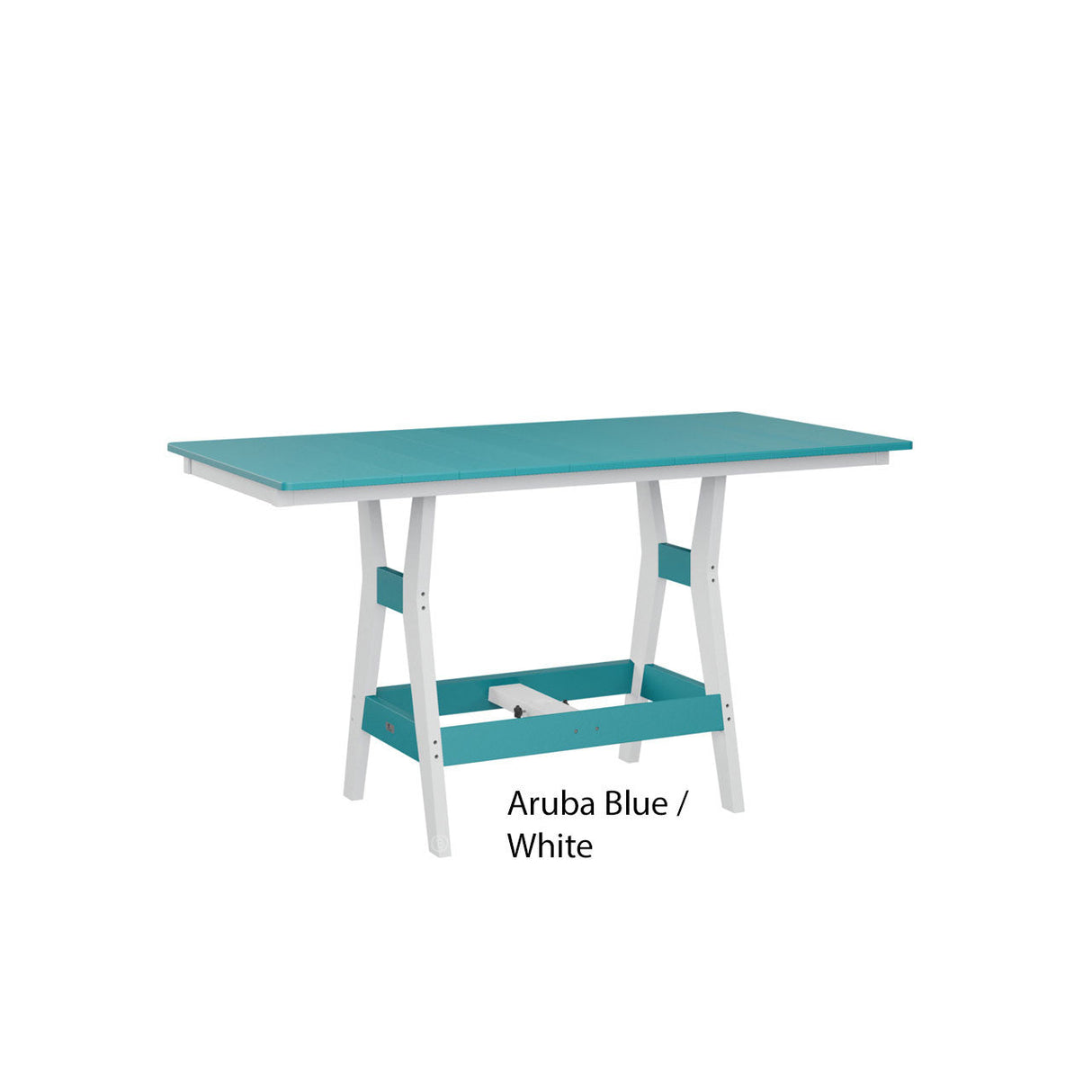 Berlin Gardens Harbor 33" x 66" Rectangular Dining Table