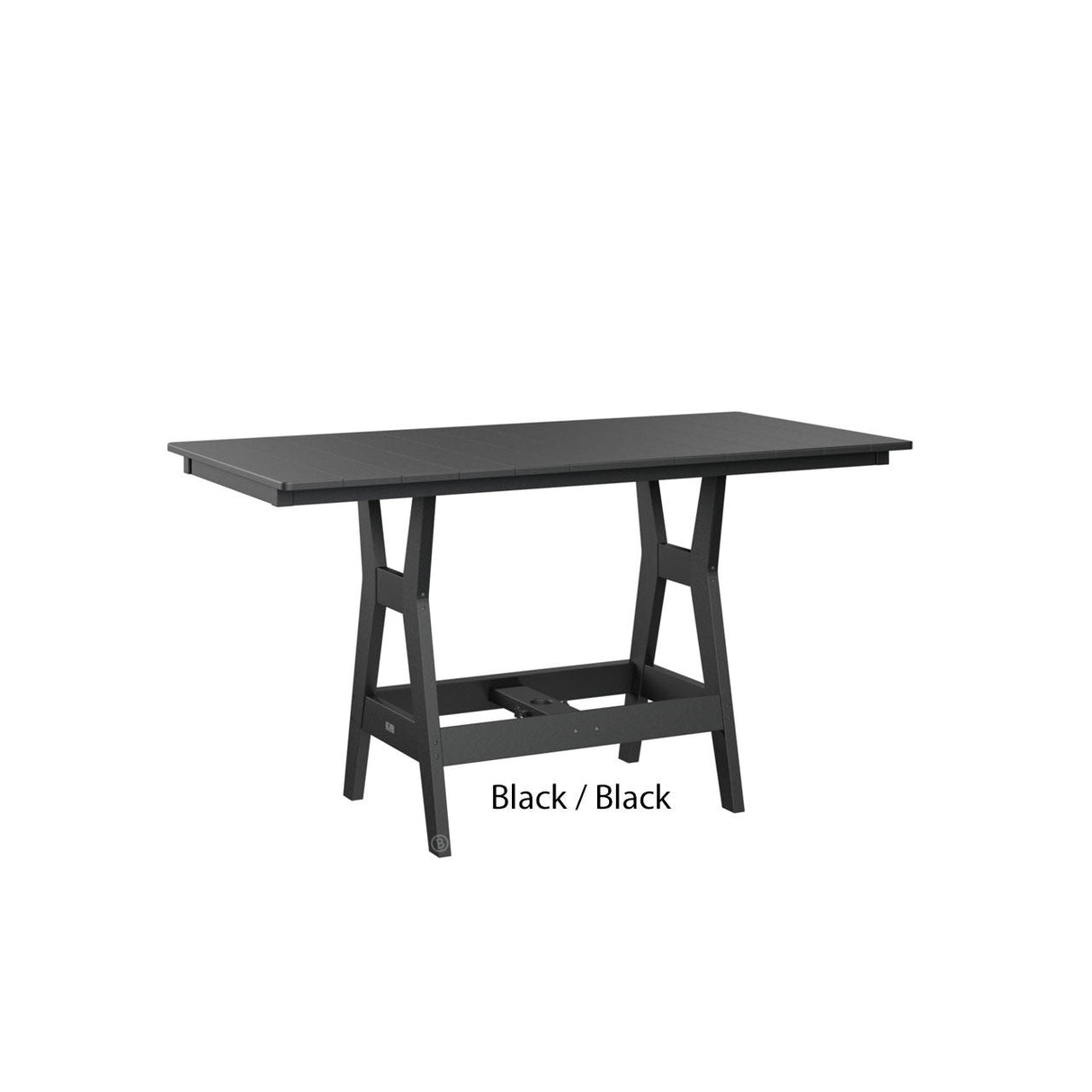 Berlin Gardens Harbor 33" x 66" Rectangular Dining Table