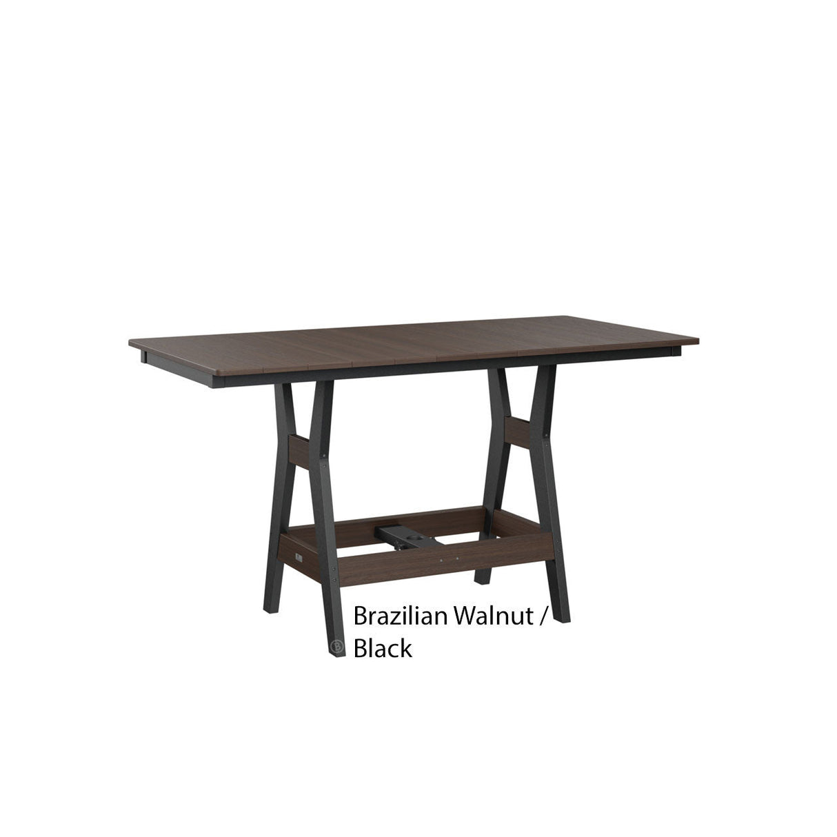 Berlin Gardens Harbor 33" x 66" Rectangular Dining Table