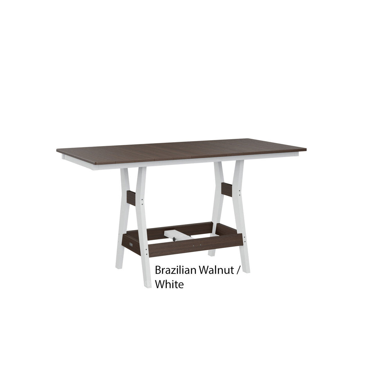 Berlin Gardens Harbor 33" x 66" Rectangular Dining Table