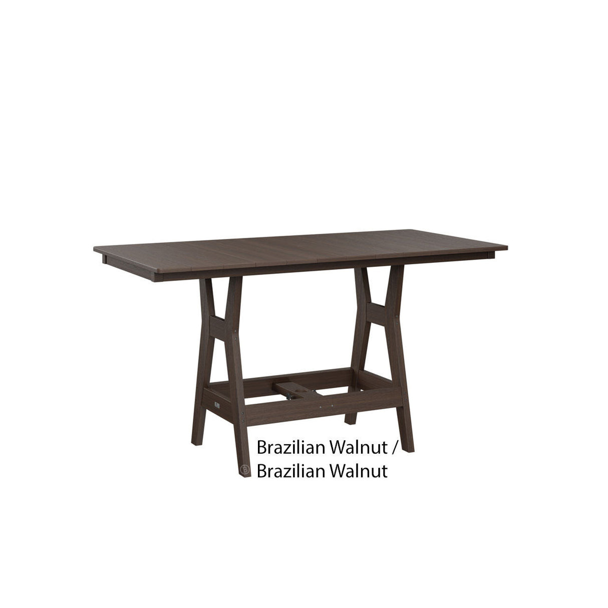 Berlin Gardens Harbor 33" x 66" Rectangular Dining Table
