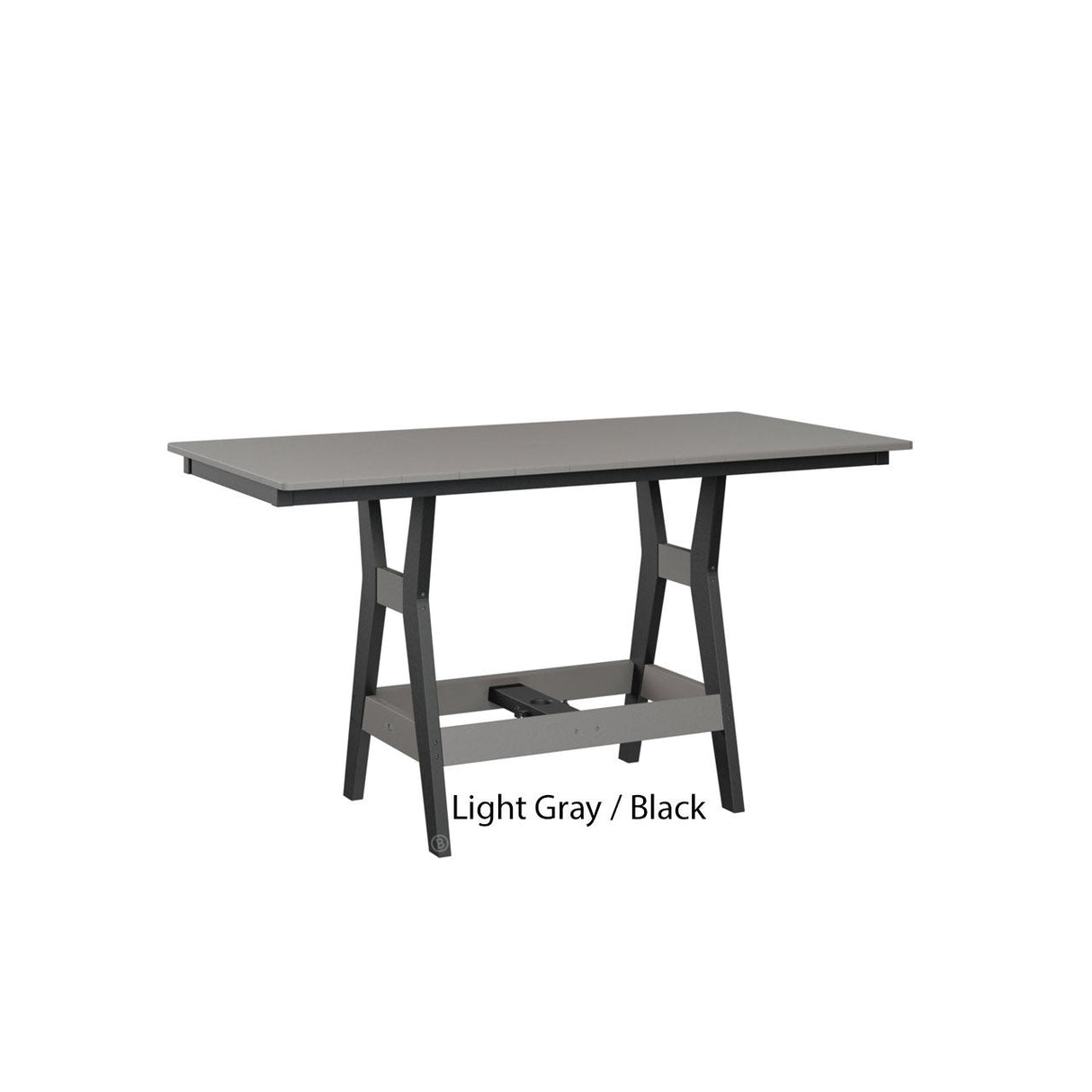 Berlin Gardens Harbor 33" x 66" Rectangular Dining Table