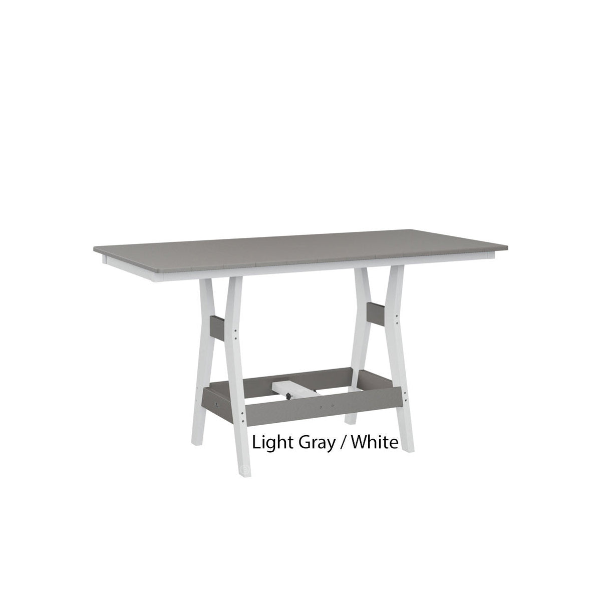 Berlin Gardens Harbor 33" x 66" Rectangular Dining Table
