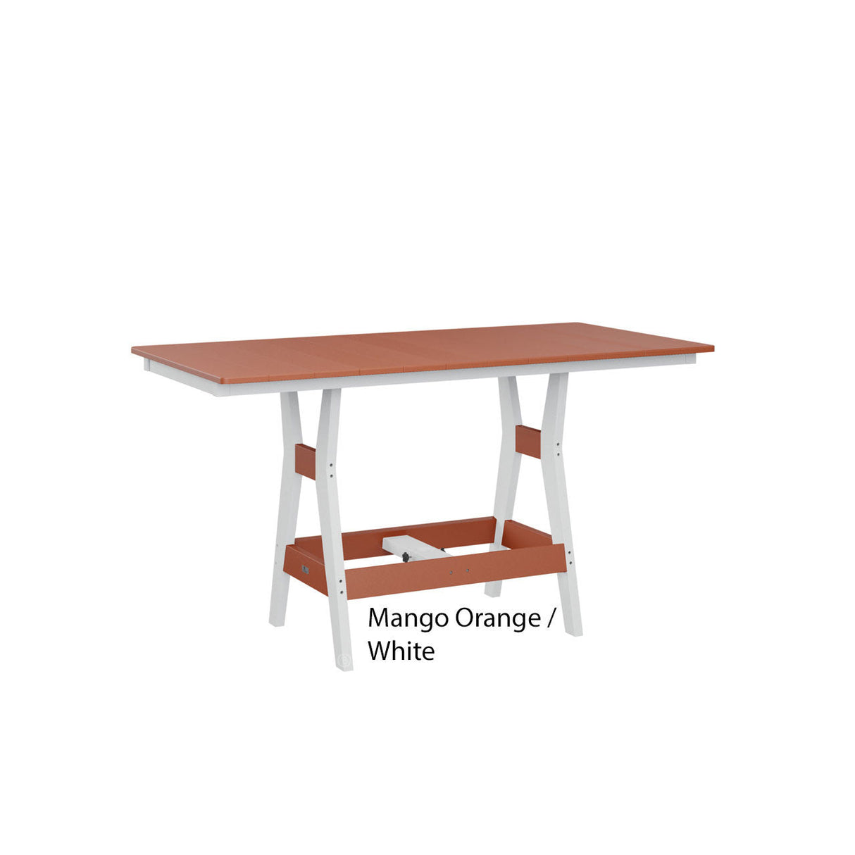 Berlin Gardens Harbor 33" x 66" Rectangular Dining Table