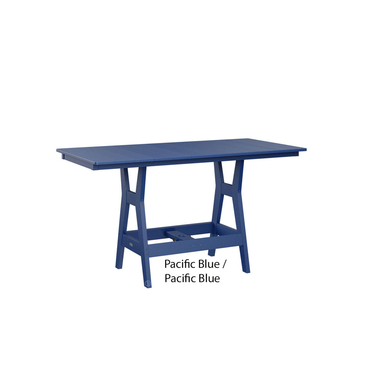 Berlin Gardens Harbor 33" x 66" Rectangular Dining Table
