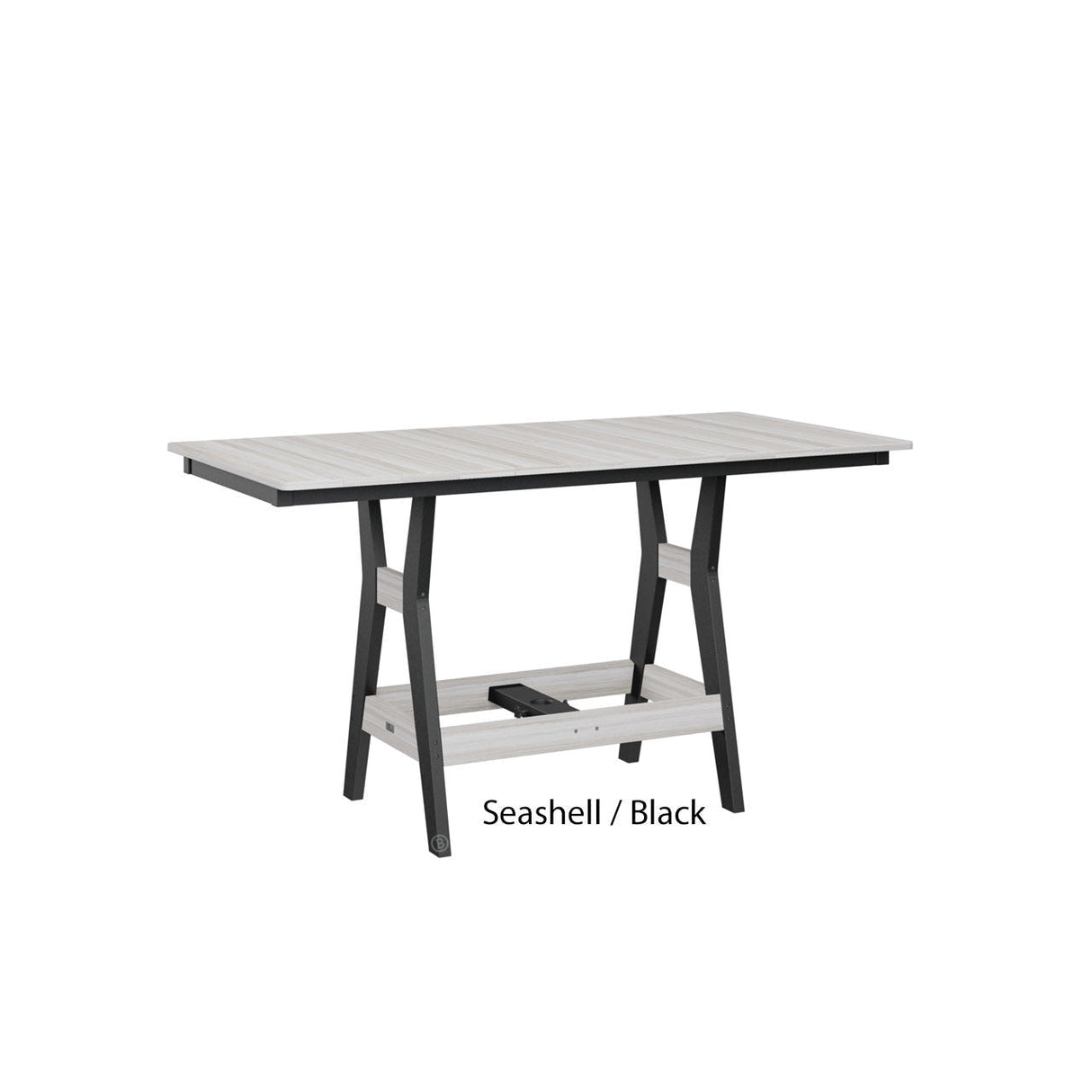 Berlin Gardens Harbor 33" x 66" Rectangular Dining Table