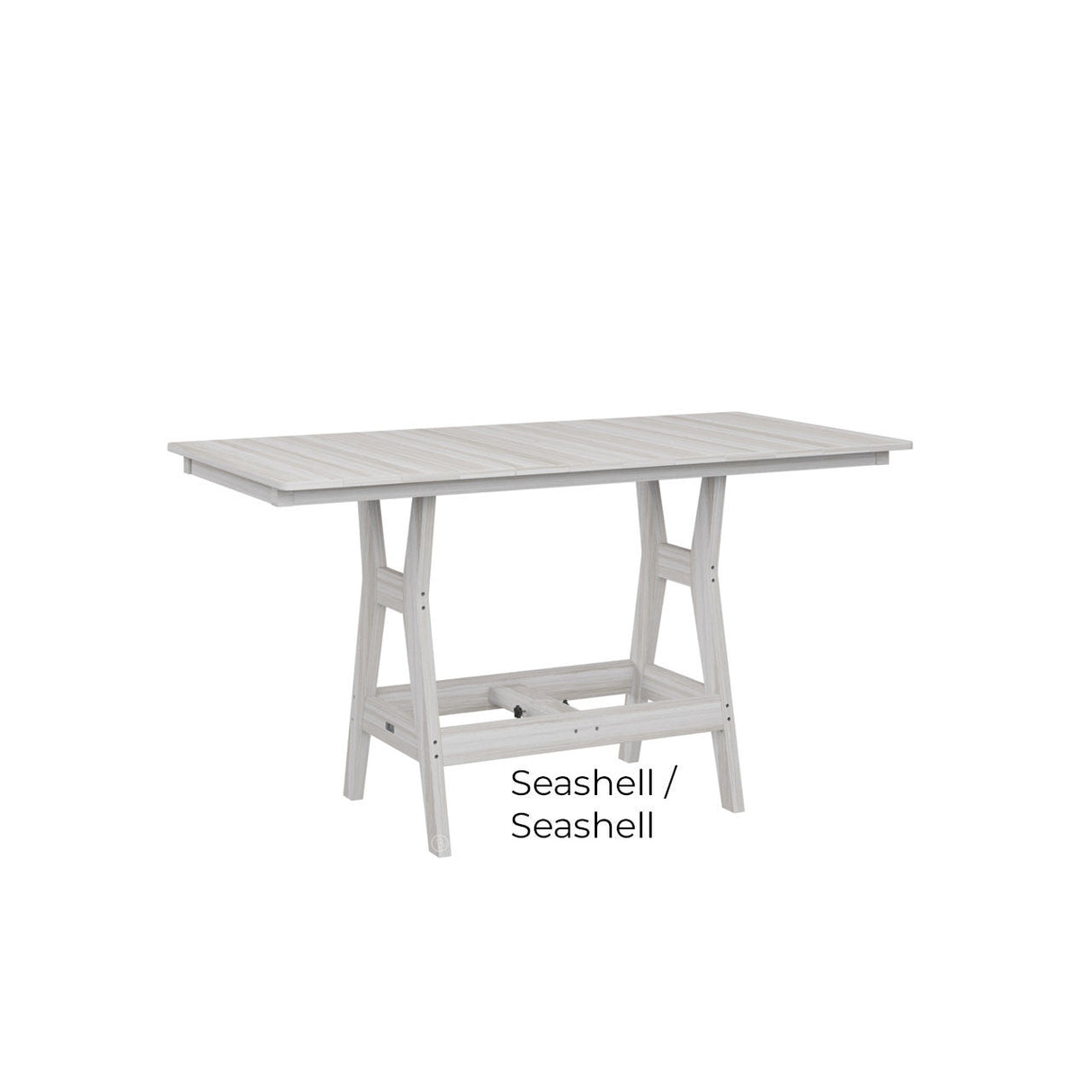 Berlin Gardens Harbor 33" x 66" Rectangular Dining Table