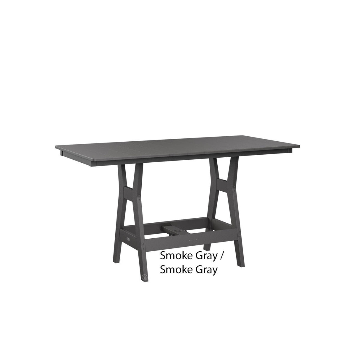 Berlin Gardens Harbor 33" x 66" Rectangular Dining Table