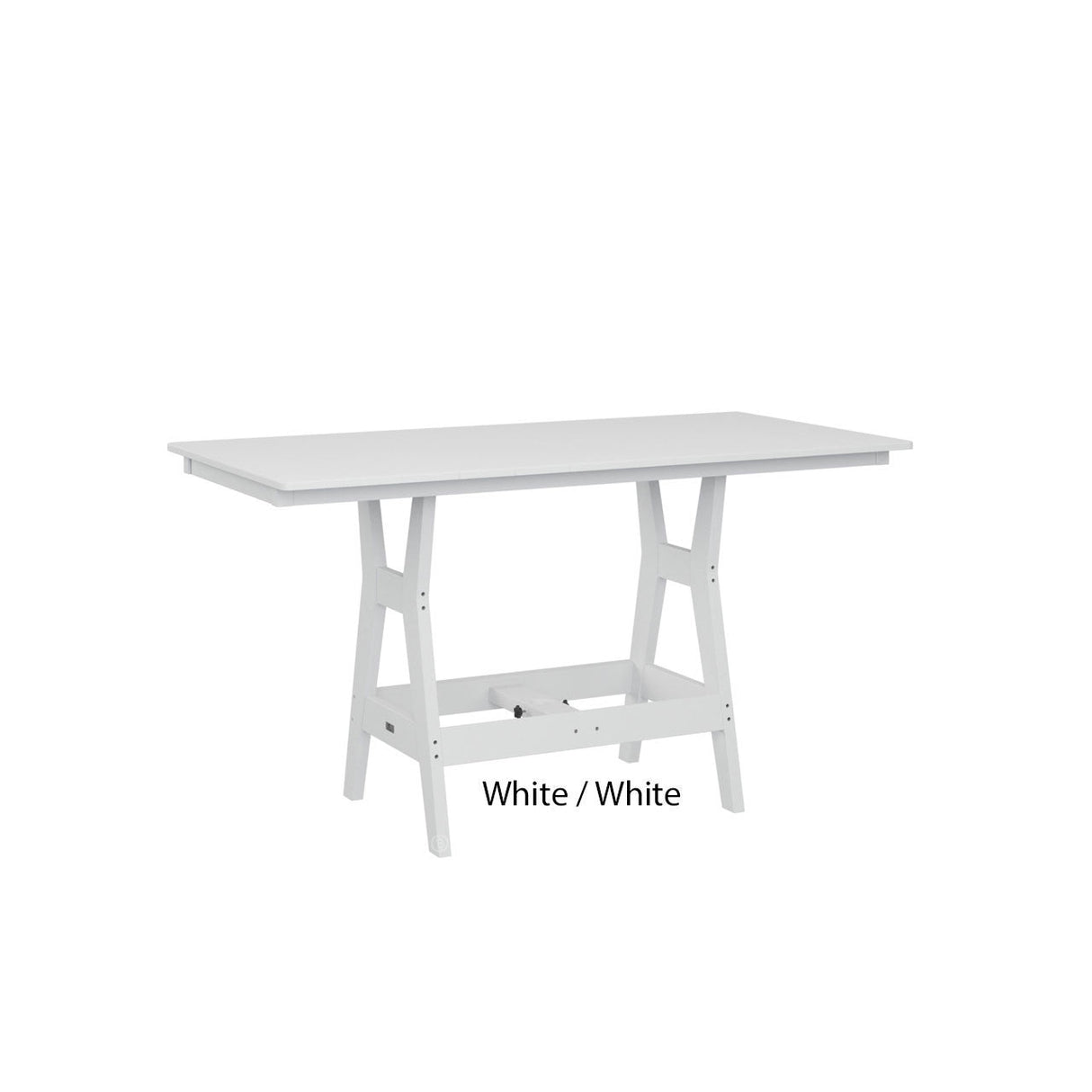 Berlin Gardens Harbor 33" x 66" Rectangular Dining Table