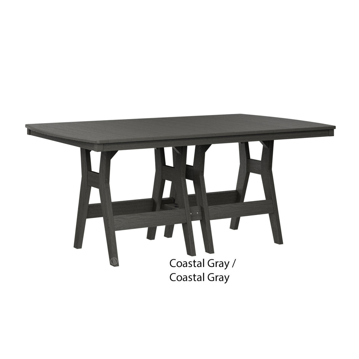 Berlin Gardens Harbor 44" x 72" Rectangular Bar Table