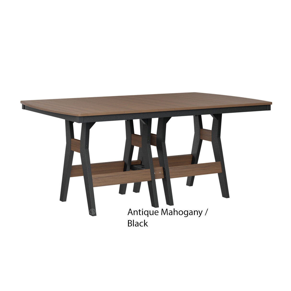 Berlin Gardens Harbor 44" x 72" Rectangular Dining Table