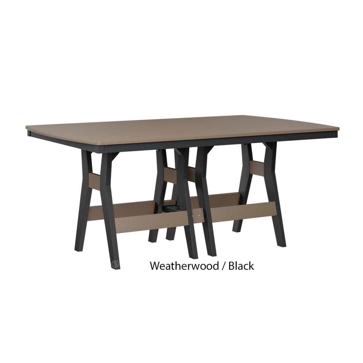 Berlin Gardens Harbor 44" x 72" Rectangular Dining Table