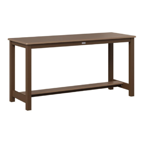 Berlin Gardens Aluminum Balcony Table Dining Height Hammered top