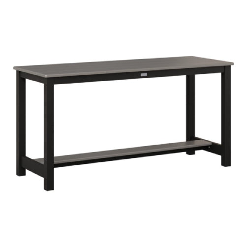 Berlin Gardens Aluminum Balcony Table Dining Height Hammered top