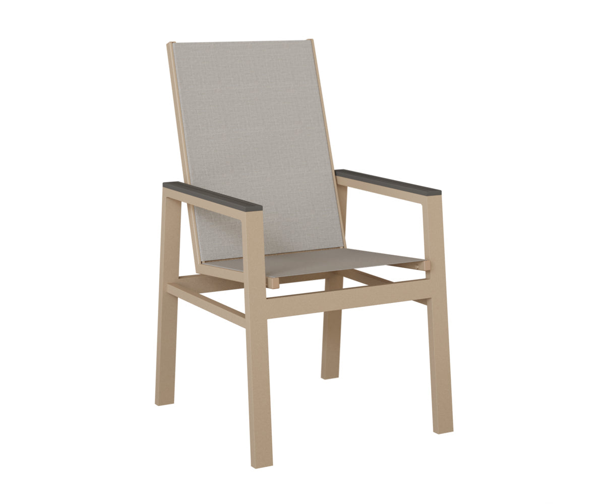 Berlin Gardens Vida High Back Regular Sling Dining Chair