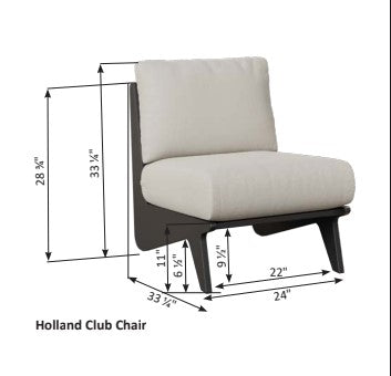 Berlin Gardens MGP Holland Club Chair