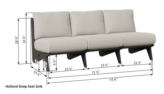 Berlin Gardens MGP Holland Sofa