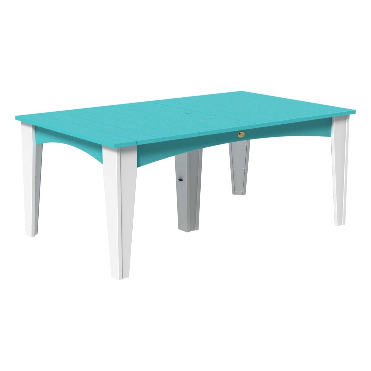 LuxCraft Island 44" x 72" Rectangular Dining Table