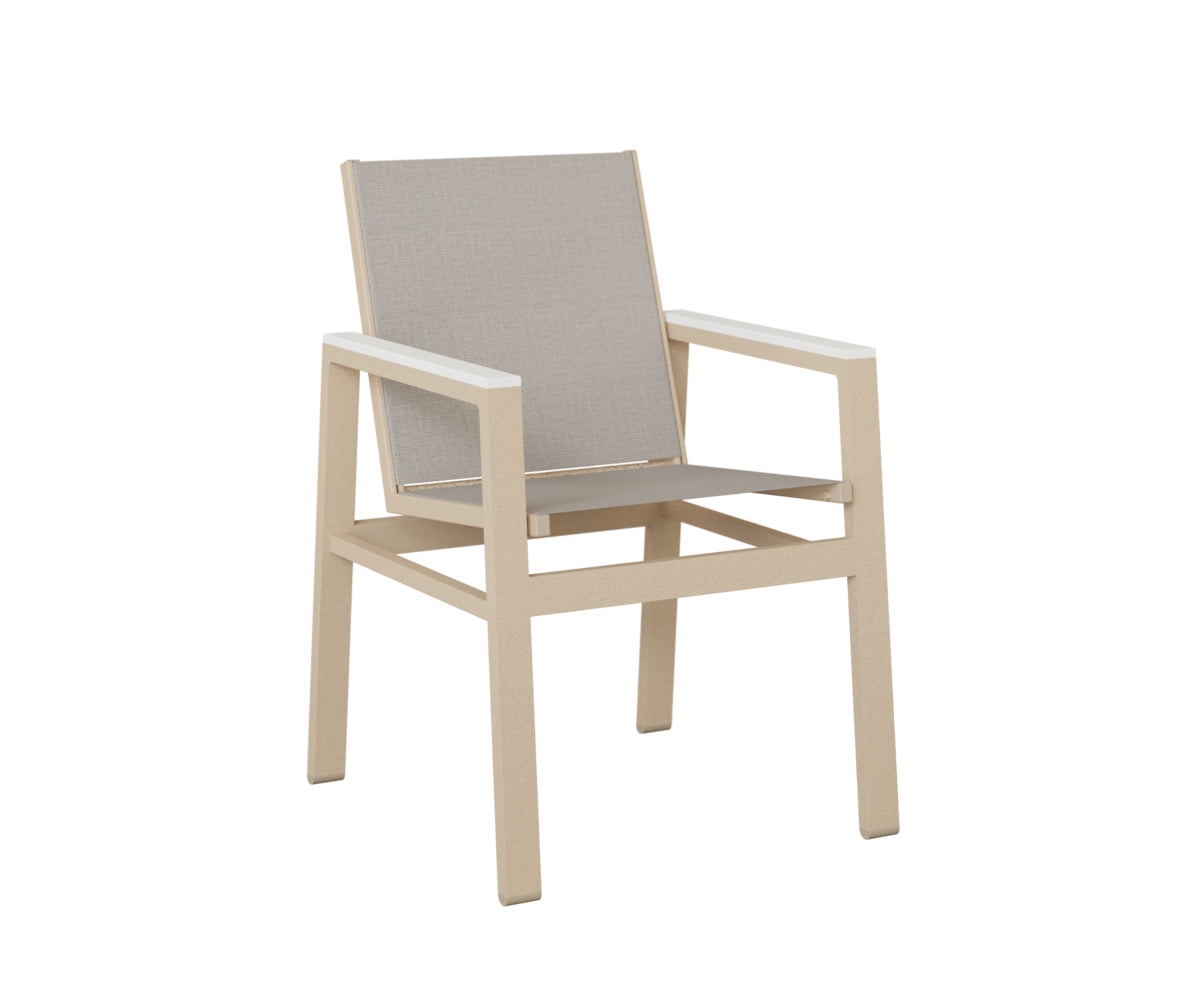 Berlin Gardens Vida Padded Sling Dining Chair