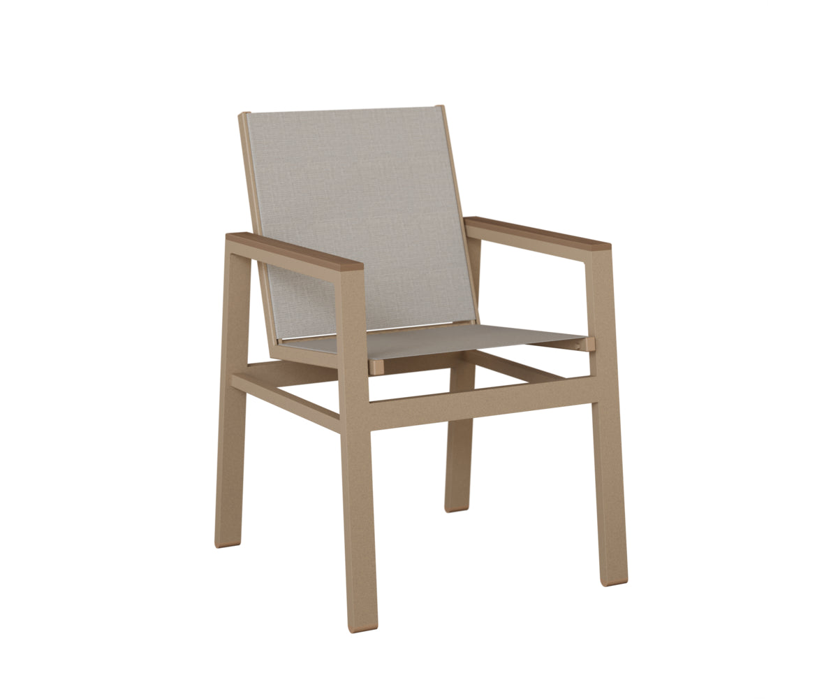 Berlin Gardens Vida Padded Sling Dining Chair