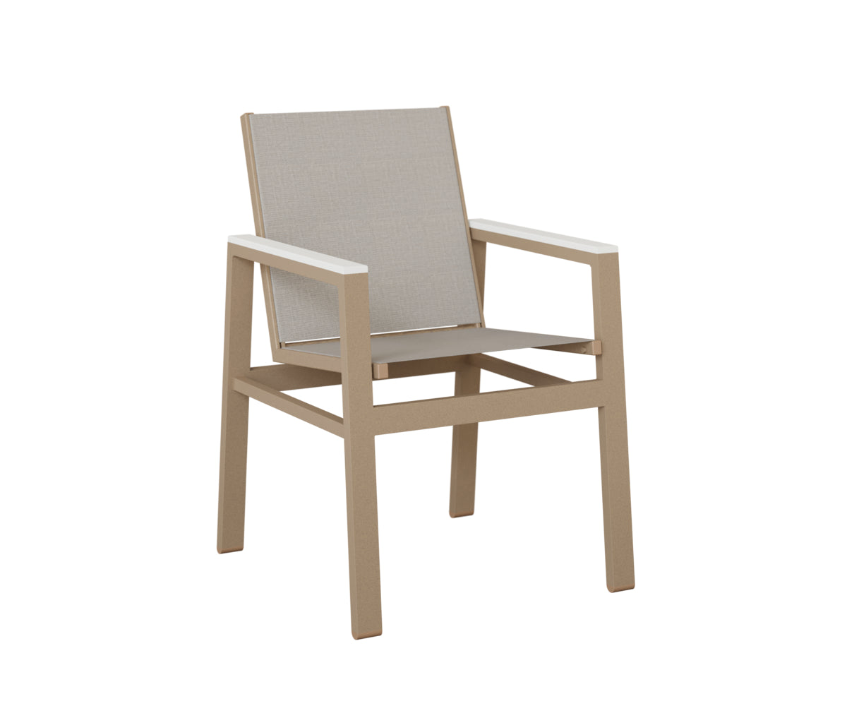 Berlin Gardens Vida Padded Sling Dining Chair