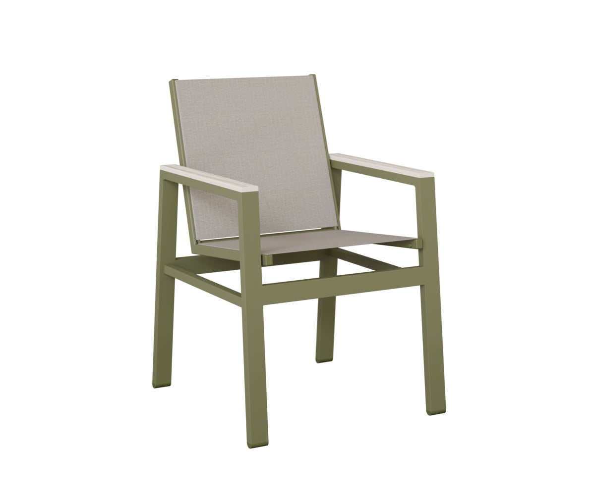Berlin Gardens Vida Padded Sling Dining Chair