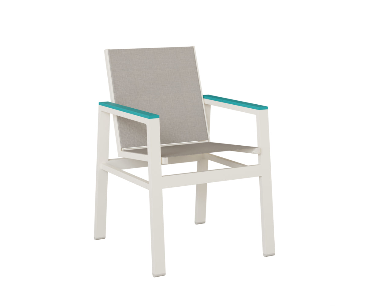 Berlin Gardens Vida Padded Sling Dining Chair