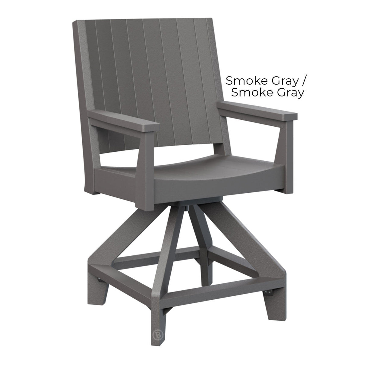 Berlin Gardens Mayhew Chat Swivel Counter Chair