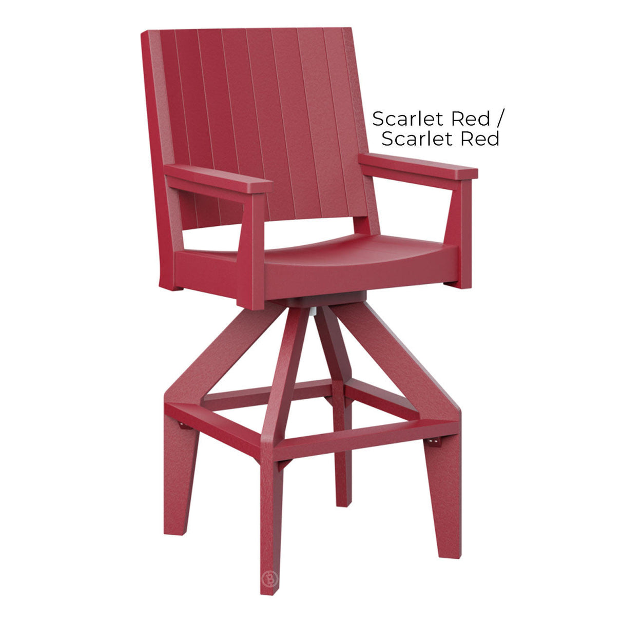 Berlin Gardens Mayhew Chat Swivel Bar XT Chair