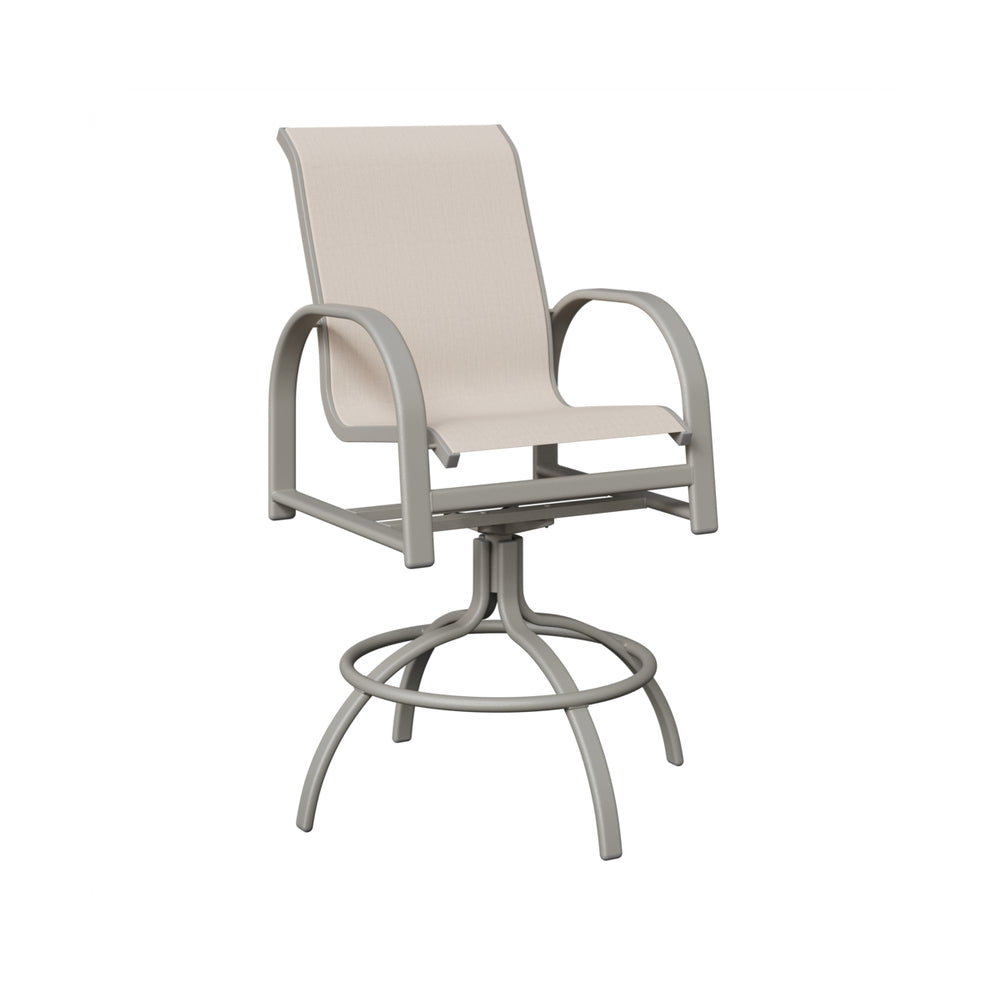 Berlin Gardens Murphy Regular Sling Swivel Bar Chair
