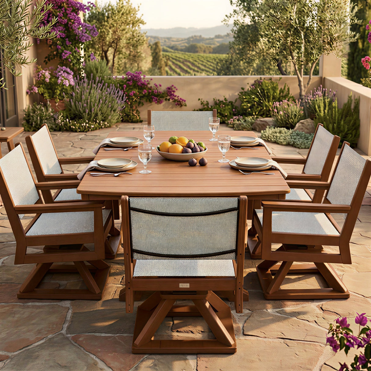 7 Piece Mayhew Dining Set- Quick Ship