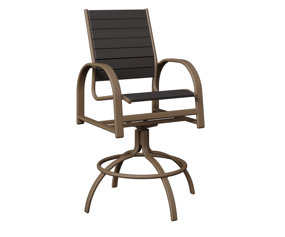 Berlin Gardens Murphy Poly Swivel Bar Chair
