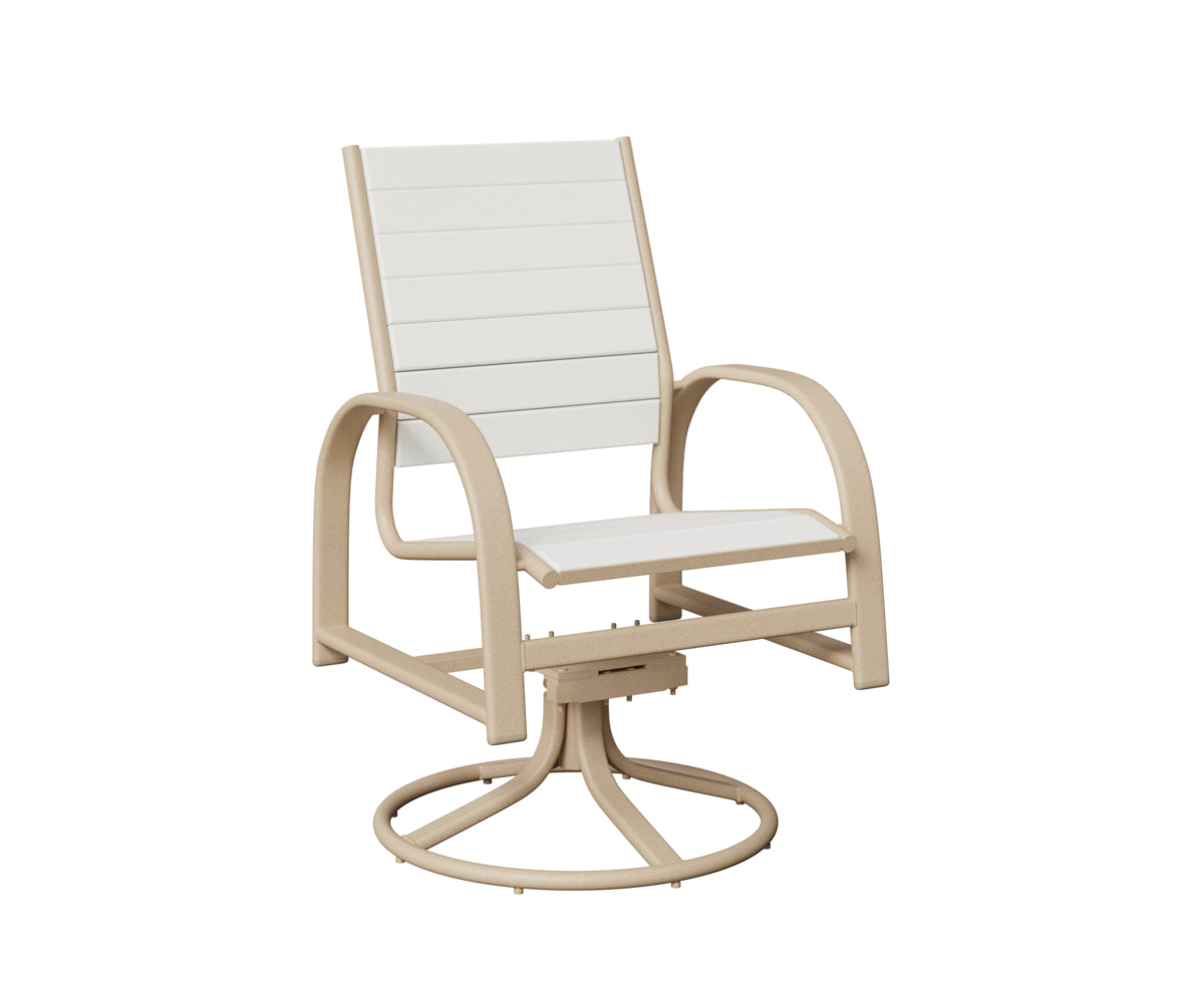 Berlin Gardens Murphy Poly Swivel Rocker Dining Chair