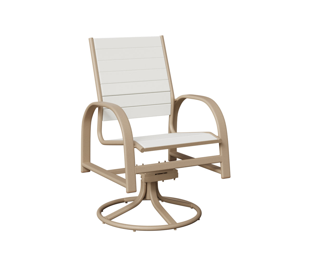 Berlin Gardens Murphy Poly Swivel Rocker Dining Chair