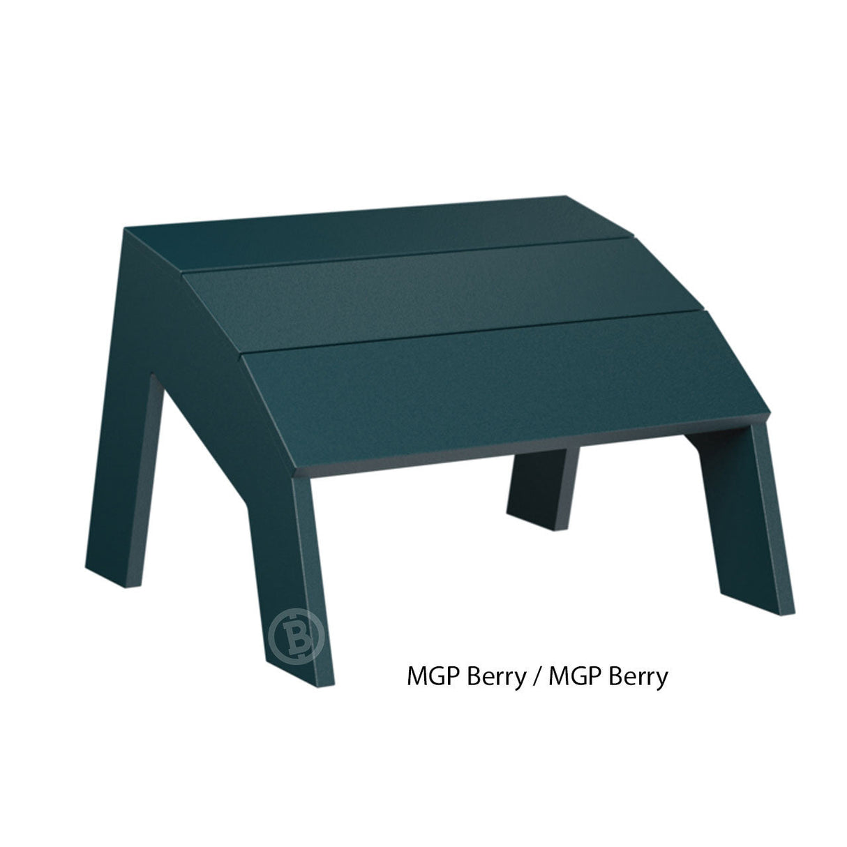 Berlin Gardens MGP Nordic Adirondack Footstool